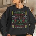Hoppy Beer Drinker Ipa Ugly Christmas Sweater Party Drinking Women Sweatshirt Gifts for Her