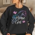 Horse Girl Equestrian Rider N Tween Kid Horse Lover Women Sweatshirt Gifts for Her