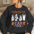 Intensive Scare Unit Boo Crew Spooky Icu Nurse Halloween Women Sweatshirt Gifts for Her