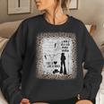Lainey Heart Like A Truck Western Sunset Cowgirl Women Sweatshirt Gifts for Her