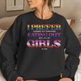 Lgbt Prefer Eating Out Girls Lesbian Bi Gay Women Men Women Sweatshirt Gifts for Her