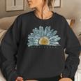 Life Is Funny Really Good Sunflower Men Women Family Black Women Crewneck Graphic Sweatshirt Gifts for Her
