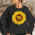 Mandrill For Monkey Baboon Sunflower Lover Women Sweatshirt Gifts for Her