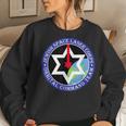 Men Women Secret Jewish Space Laser Corps Mazel Tov Funny Women Crewneck Graphic Sweatshirt Gifts for Her