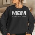 Mom The Veteran The Myth The Legend Military Women Sweatshirt Gifts for Her