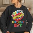 Mommy Of The Birthday Boy Uno Mom Mama 1St Bday Women Sweatshirt Gifts for Her
