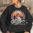 He Owns The Cattle On A Thousand Hills Psalm Jesus Christian Women Sweatshirt Gifts for Her