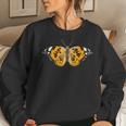 Painted Lady Butterfly Women Sweatshirt Gifts for Her