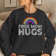 Pride Parade Free Hugs Proud Mom Lgbt Women Sweatshirt Gifts for Her