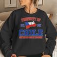Property Of Chile Santiago South Mission Established 1977 Chile Women Sweatshirt Gifts for Her