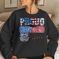 Proud Coast Guard Mom Patriotic Women For Mom Women Sweatshirt Gifts for Her