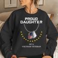 Proud Daughter Of A Vietnam Veteran Cool Army Soldier Women Sweatshirt Gifts for Her