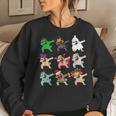 Pug Dog Witch Mummy Halloween Costume Christmas Mummy Women Sweatshirt Gifts for Her