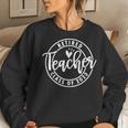 Retired Teacher Class Of 2023 Funny Teacher Retirement 2023 Women Crewneck Graphic Sweatshirt Gifts for Her