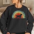 Retro Cavador Vintage Rainbow Dog Women Women Sweatshirt Gifts for Her Retro Cavador Vintage Rainbow Dog Women Women Sweatshirt Gifts for Her