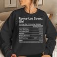 Roma-Los Saenz Girl Tx Texas City Home Roots Usa Women Sweatshirt Gifts for Her