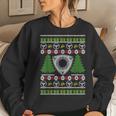 Rotary Engine Ugly Christmas Sweater Wankel Sports Car Lover Women Sweatshirt Gifts for Her