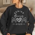 Senior Dance Mom 2023 Dance Mama Funny Dance Dancer Women Crewneck Graphic Sweatshirt Gifts for Her