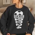 Soccer Senior 2024 Senior Year Graduation 24 Girls Women Sweatshirt Gifts for Her