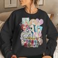 In My Spooky Era Groovy Hippie Halloween Ghost Women Sweatshirt Gifts for Her