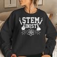 Steminist Science Teacher Student Women Sweatshirt Gifts for Her