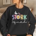 Stork Squad Labor & Delivery Nurse L&D Mother Baby Nurse Women Crewneck Graphic Sweatshirt Gifts for Her
