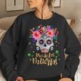 Sugar Skull Day Of The Dead Dia De Los Muertos Women Women Sweatshirt Gifts for Her