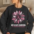 Sunflower Wear Pink Breast Cancer Awareness Warrior Women Sweatshirt Gifts for Her