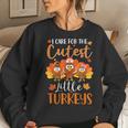 Thanksgiving Nurse Turkey Nurse Day Nicu Nurse Women Sweatshirt Gifts for Her
