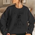 Never Underestimate A Girl Who Believe In Jesus May Women Sweatshirt Gifts for Her