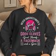 Never Underestimate A Girl With A Good Glove Good Hands A Women Sweatshirt Gifts for Her