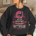 Never Underestimate Power Of Rottweiler Mom Women Sweatshirt Gifts for Her