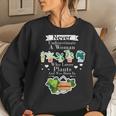 Never Underestimate A Woman Who Loves Plants September Women Sweatshirt Gifts for Her