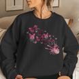 Vintage Butterflies Painted Collection For Butterfly Lovers Women Sweatshirt Gifts for Her