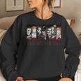 Vintage Scary Horror Movie Halloween-Thanksgiving-Christmas Women Sweatshirt Gifts for Her