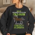 Vintage Never Underestimate An Old Man With A Morgan Horse Women Sweatshirt Gifts for Her