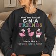 Were More Than Just Cna Friends Nurse Flamingo Nursing Women Crewneck Graphic Sweatshirt Gifts for Her