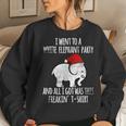 White Elephant Christmas Fun Gift Exchange Contest Women Crewneck Graphic Sweatshirt Gifts for Her