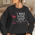 Wine Lover Superpower Party Wine Tasting Joke Women Sweatshirt Gifts for Her