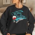 Wine Tasting Is My Sport Cute I Love Wine Women Sweatshirt Gifts for Her