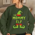 The Mommy Elf Matching Group Christmas Costume Women Sweatshirt Gifts for Her