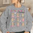 Occupational Therapy Ot Ota Christmas Gingerbread Xmas Women Sweatshirt Gifts for Her