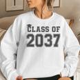 Class Of 2037 Pre K Grow With Me Graduation Boys Girls Women Sweatshirt Gifts for Her