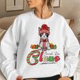 Cornish Rex Claus Cat Lover Santa Hat Ugly Christmas Sweater Women Sweatshirt Gifts for Her