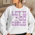 Cowgirls Bride Nashville Bull Bachelorette Lets Go Girls Women Sweatshirt Gifts for Her