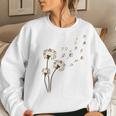 Flower Guinea Pig Dandelion Animal Lovers Cute Women Sweatshirt Gifts for Her