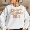 In My Fourth Grade Era Back To School Groovy 4Th Grade Women Sweatshirt Gifts for Her