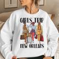 Girls Trip New Orleans 2023 Vacation Weekend Black Women Women Crewneck Graphic Sweatshirt Gifts for Her