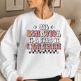 Groovy All Behavior Is A Form Of Communication Sped Teacher Women Sweatshirt Gifts for Her