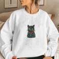 This Is My It's Too Hot For Ugly Christmas Sweaters Cat Women Sweatshirt Gifts for Her